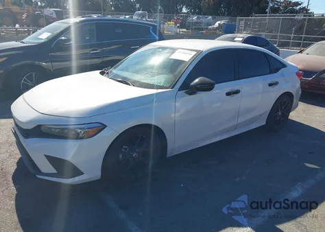 2023 Honda Civic Sport из США, поврежденный, VIN 2HGFE2F54PH514550